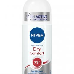 NIVEA - Desodorante Roll-on Dry Comfort Dual Protect Skin Active