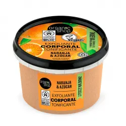 Organic Shop - Exfoliante corporal - Naranja orgánica y azúcar