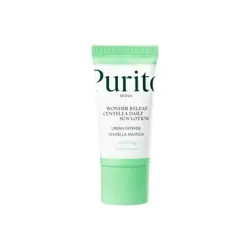 Purito - *Wonder Releaf Centella* - Crema solar SPF50+ PA++++ - Formato mini