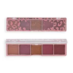 Revolution Pro - Paleta de sombras Glam - Wild Side Leopard Rose Gold
