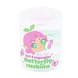 Set 4 Esponjas Butterfly Cushion 20 gr
