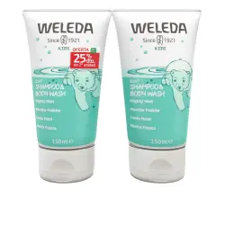 Shampoo & Body Wash 2 en 1 menta fresca 2 x 150 ml