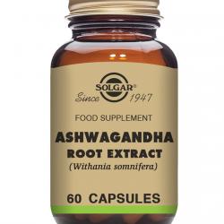 SOLGAR - 100 Comprimidos Ashwagandha - Extracto De Raíz (Withania Somnifera)