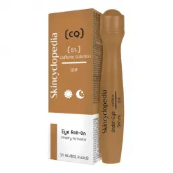 Suero Roll-on Energizante y Revitalizante para el Contorno de Ojos con Cafeína y Q10 15 ml