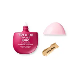 Trouble Maker - Base de maquillaje acabado mate Juno Full Coverage - Little Chef