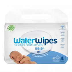 WaterWipes - 4x60 Unidades Toallitas Para Bebé