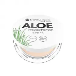 Aloe Polvos Compactos Hipoalergénicos SPF15