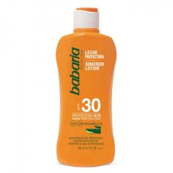 Babaria - Leche de protección solar Aloe Vera - SPF30