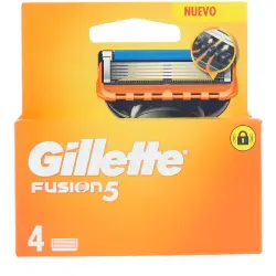 Gillette Fusion 5 cargador recambios 4 u