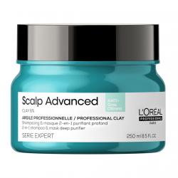 L'Oréal Professionnel - Arcilla 2-en-1 Enriquecida Con Activos Pelo Graso Scalp Advanced Serie Expert 250 Ml