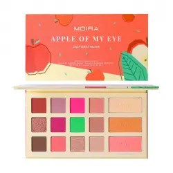 Moira - *Juicy Series* - Paleta de pigmentos prensados Apple of My Eye