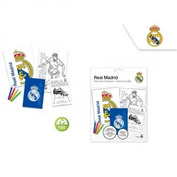 Real Madrid Set de Colorear con Libreta