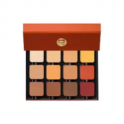 Viseart - Paleta de sombras Petites Mattes - Warm