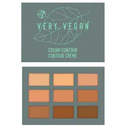 W7 - *Very Vegan* - Paleta de contorno en crema