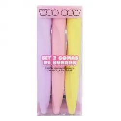 Set 3 Gomas de Borrar