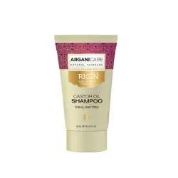 Arganicare - Castor Oil Mini Champú Champús 50 ml unisex