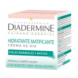 Diadermine - Crema de Día Hidratante Matificante - Pieles Normales y Mixtas