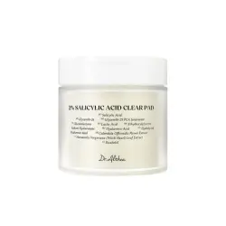 Dr. Althea - Almohadillas con 2% de ácido salicílico Clear Pads - 65 pads