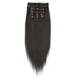 Fashiongirl - Extensiones Con Clip Fashiongirl #60 Rubio Platino - 65 Cm Extensiones de cabello 1 pieces unisex