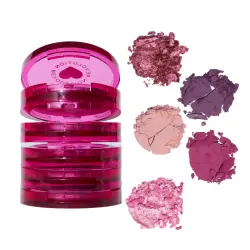 I Heart Revolution - *Midnight Cherry* - Paleta de sombras de ojos Snack Stacks - Cherry On Top