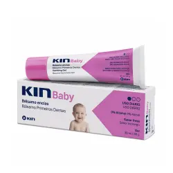 Kin Baby bálsamo encías gel #fresa