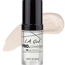 L.A. Girl - Base de Maquillaje Líquida Pro Coverage Illuminating - GLM641: White