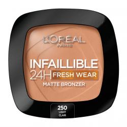 L'Oréal Paris - Polvos Bronceadores Mate Larga Duración Infalible 24 H