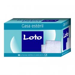 Loto - Gasa Estéril 90 Unidades