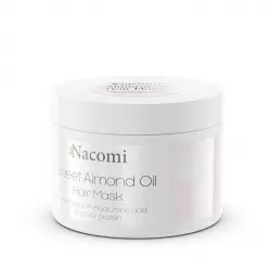 Nacomi - Mascarilla con Aceite de Almendra, Ácido Hialurónico y Proteína de Arroz