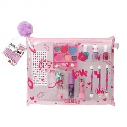 Neceser de Maquillaje Transparente