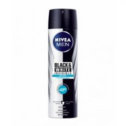 Nivea Desodorante Spray Invisible Black And White Active For Men, 200 ml