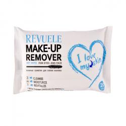 Revuele - Toallitas desmaquillantes para ojos y rostro I love my skin