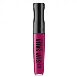 Rimmel London - Labial líquido Stay Satin - 430: For sure