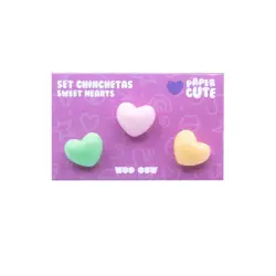 Set Chinchetas Hearts  Woo oow  Papelería