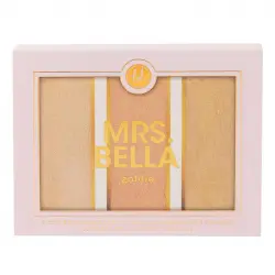 BH Cosmetics - Paleta de iluminadores Mrs. Bella - Goldie