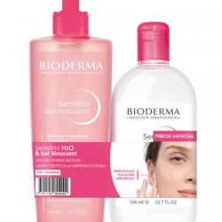 Bioderma - Pack Sensibio H2O + Sensibio Gel Moussant