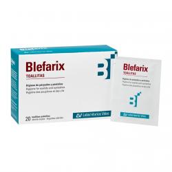 Blefarix - 20 Toallitas Unidosis Estériles Para Párpados Y Pestañas