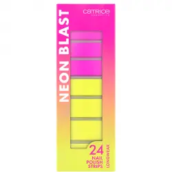 Catrice - Láminas adhesivas de uñas Neon Blast - 010: Neon Explosion