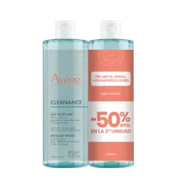 Cleanance Agua Micelar Pack Duo 400 ml