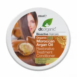 Dr. Organic Mascarilla Acondicionadora Capilar de Argán, 200 ml