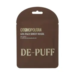 Gel Face Sheet Mask De Puff
