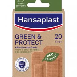 Hansaplast - 20 Ápositos Green & Protect