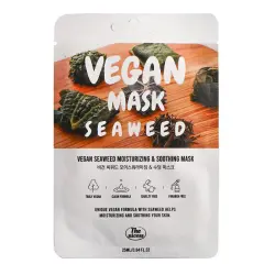 Mascarilla Facial Vegan Seaweed Moisturizing - Soothing Mask 25 ml