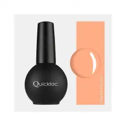Mia Make Up - Quicklac Semipermanente Lacas de uñas 15 ml CREAM PEACH