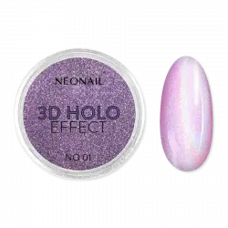 Neonail - 3D Holo Effect Uñas postizas y diseños de uñas 2 g 5329-1 - PUDER 3D HOLO EFFECT 01