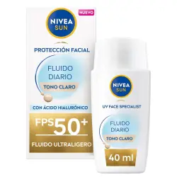 Nivea - NIVEA SUN FLUIDO FACIAL DIARIO ULTRA LIGERO SPF50+ Cremas faciales 40 ml unisex