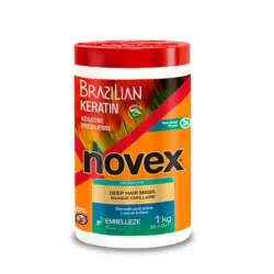 Novex - *Brazilian Keratin* - Mascarilla capilar 1 kg - Cabello extremadamente dañado y quebradizo