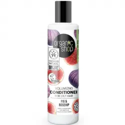 Organic Shop - Acondicionador voluminizador para cabello graso - Higo y Escaramujo