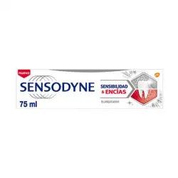 Sensodyne Sensodyne Pasta Dental Sensibilidad y Encías Blanqueante, 75 ml