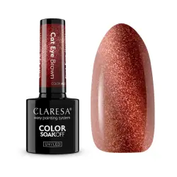 Claresa - *Cat Eye* - Esmalte semipermanente Soak off - Brown